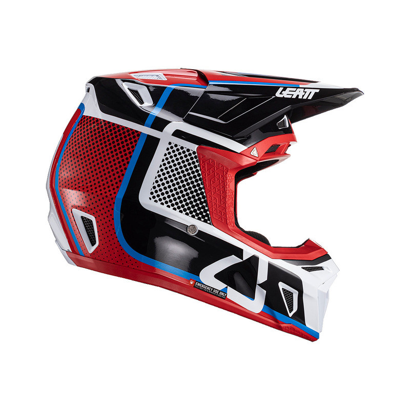 Leatt Moto 8.5 V24 Red Helmet Kit