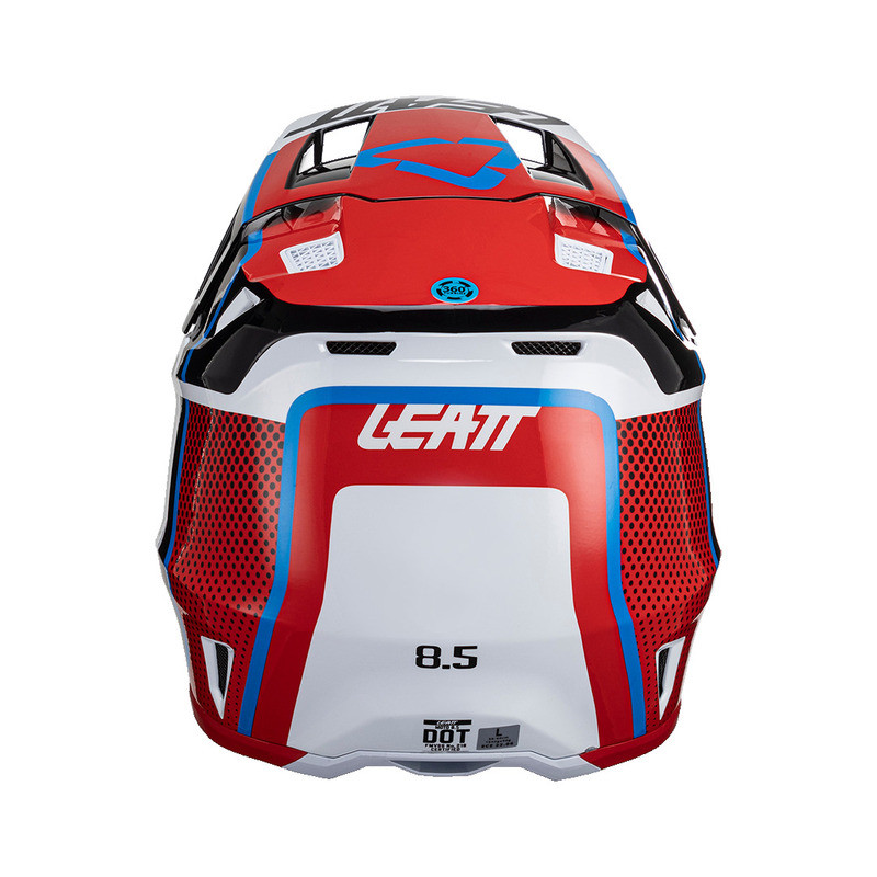 Leatt Moto 8.5 V24 Red Helmet Kit