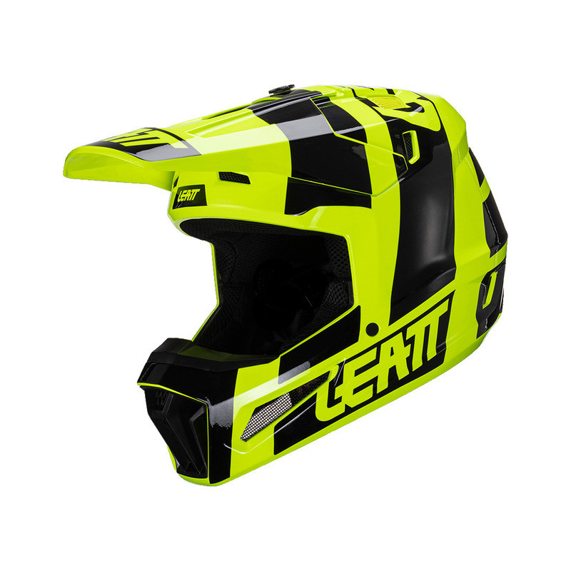 Leatt Moto 3.5 Jr V24 Citrus Helmet