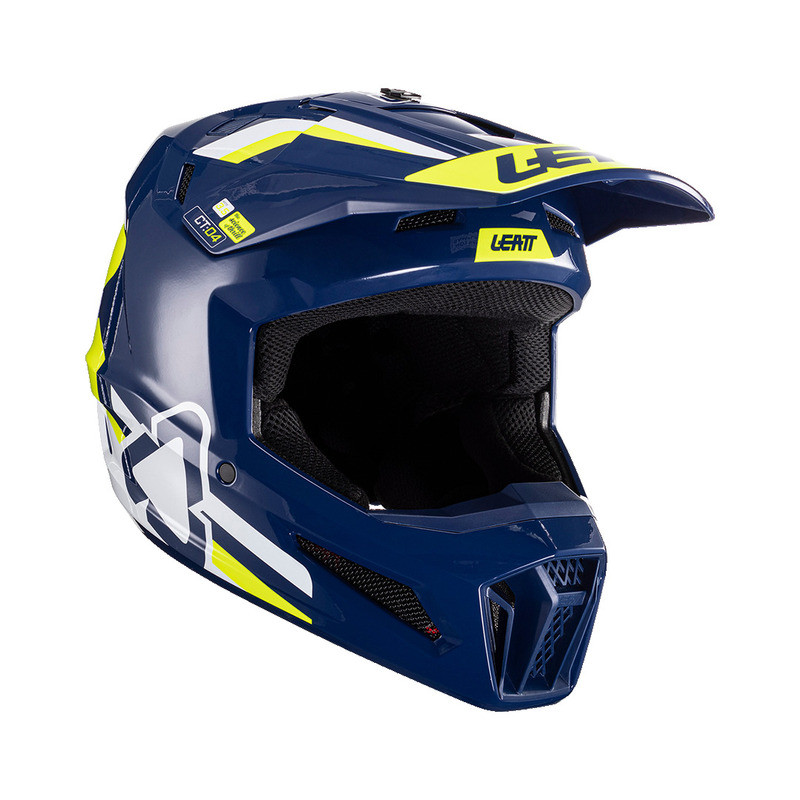 Leatt Moto 3.5 Jr V24 Blue Helmet