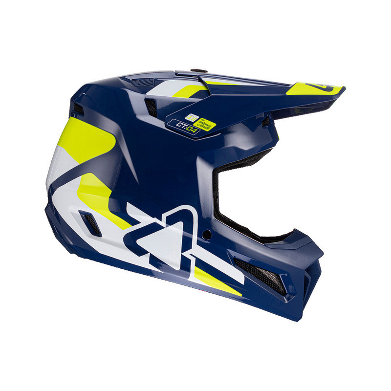 Leatt Moto 3.5 Jr V24 Blue Helmet