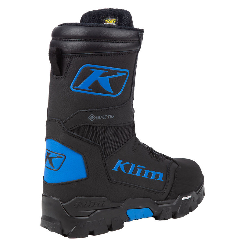 Klim Klutch GTX BOA Black Electric Blue Lemonade Boot - Speed Addicts