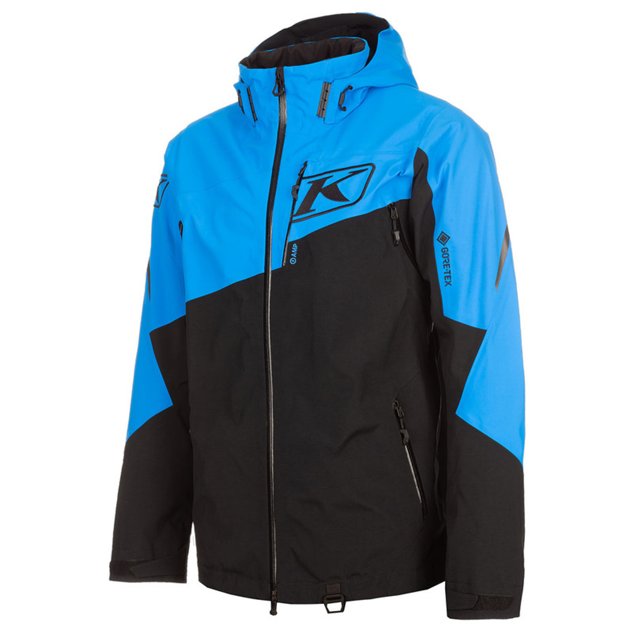 Oakley Gore-Tex Pro Shell Medium Regular Fit Aqua Blue Hooded Full Zip  Jacket