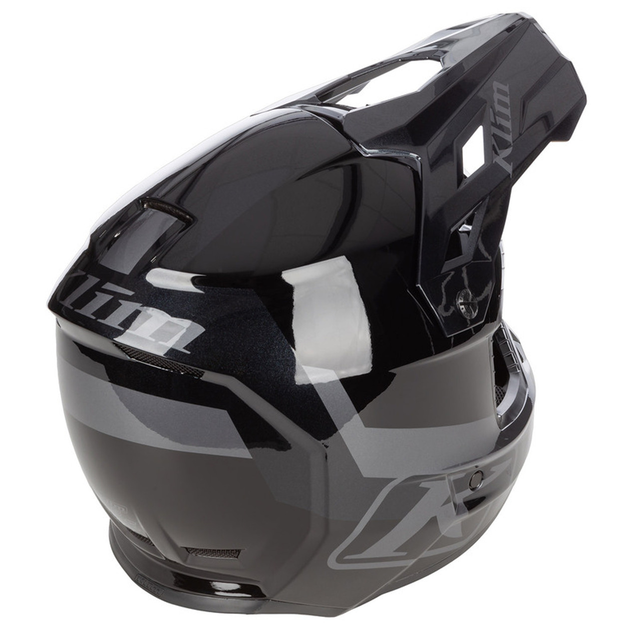 Klim F3 ECE Elevate Black Asphalt Helmet