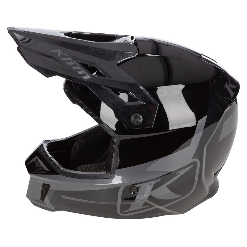 Klim F3 ECE Elevate Black Asphalt Helmet
