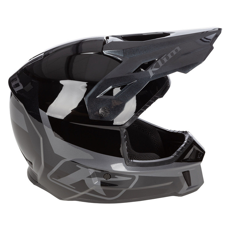 Klim F3 ECE Elevate Black Asphalt Helmet
