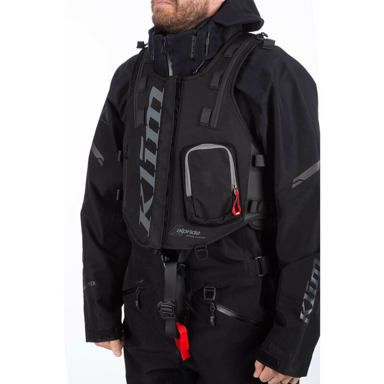 Klim Atlas Avalanche Black Castlerock Airbag Vest