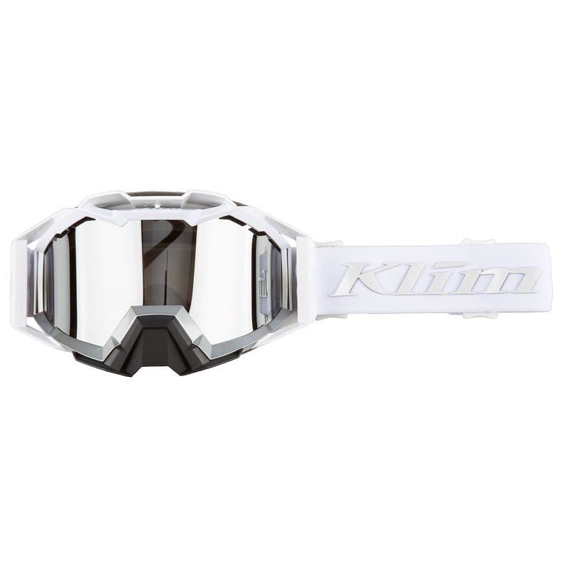 Klim Viper Pro Snow Vanish White Clear Smoke Silver Mirror Goggle