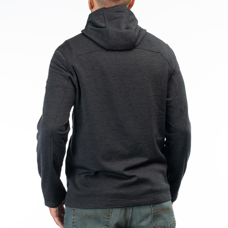 Klim Echo Wool Fleece Black Hoodie