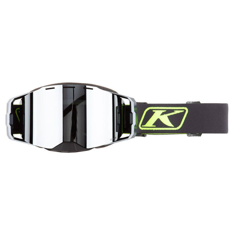 Klim Edge Focus Asphalt Hi-Vis Dark Smoke Silver Mirror Goggle