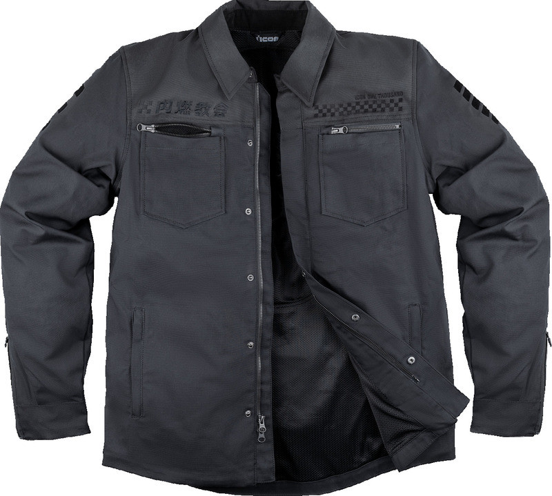 Icon Upstate Canvas National Black Jacket