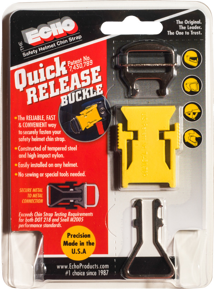 Echo Helmet Quick Release (Yellow) - YEL