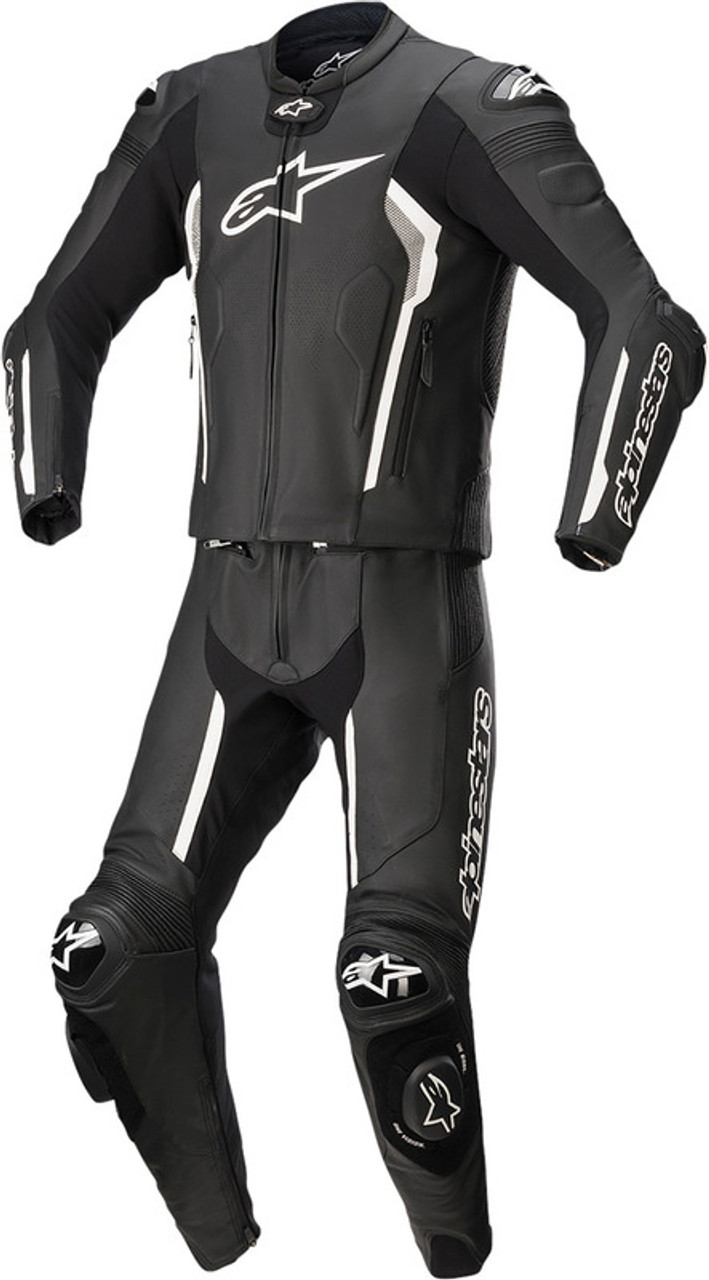 バイクウェア・装備 Alpinestars Missile V2 2PC Size 50 Missile V2 1-Piece Leather Suit - BLACK RACING/SPORT One