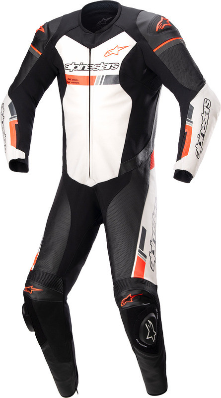 Alpinestars GP Force Chaser 1-Piece Black White Red Suit