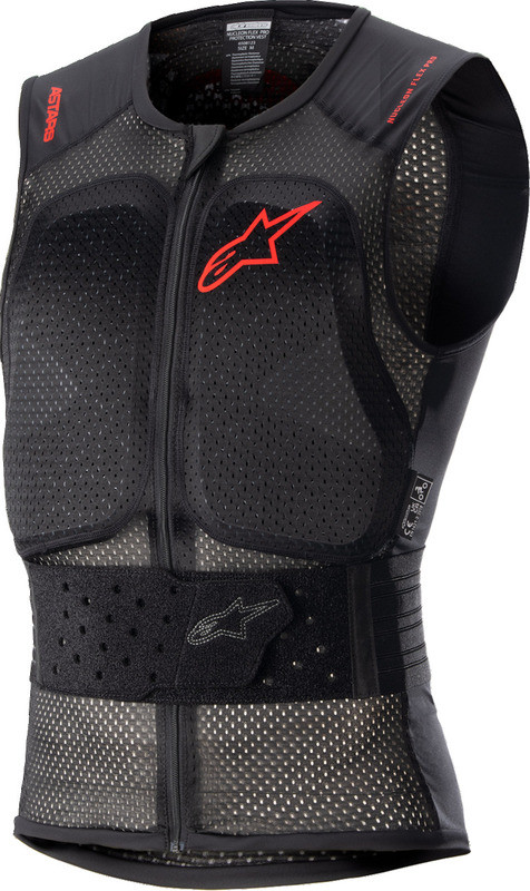 Alpinestars Nucleon Flex Pro Protection Black Red Vest
