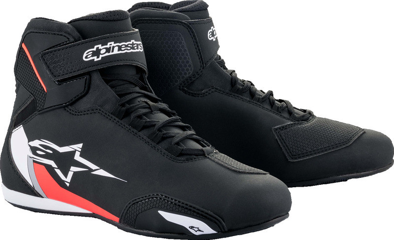 Alpinestars Sektor Black White Red Shoes