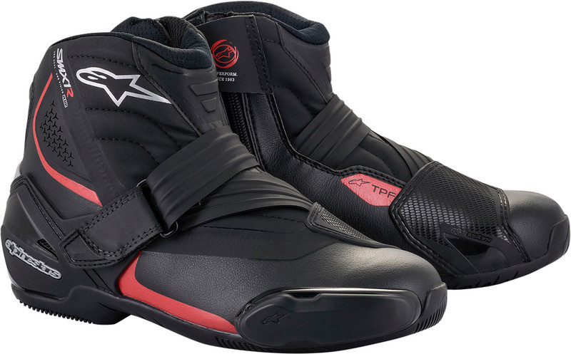 Alpinestars SMX-1 R V2 Black Red Boots