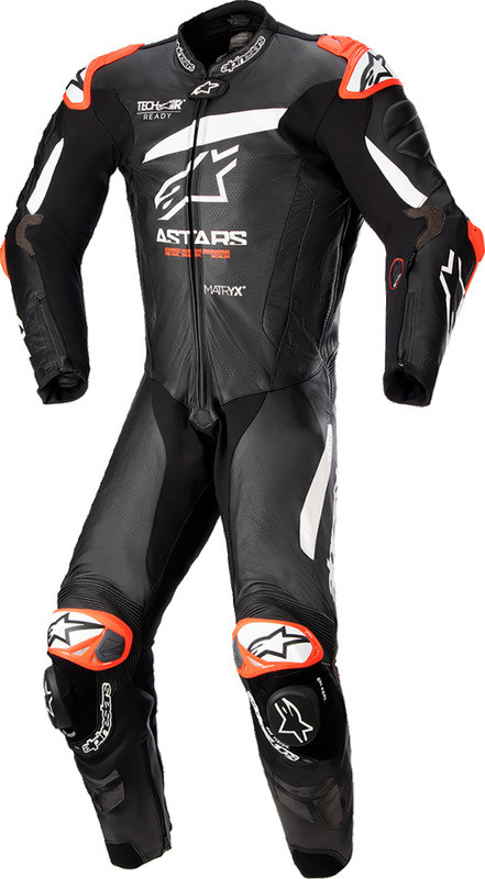 Alpinestars GP Plus V4 Leather Black White Suit