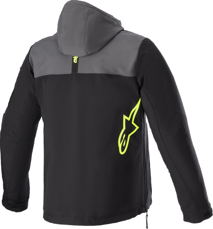 Alpinestars Sherpa Black Gray Yellow Jacket - Speed Addicts