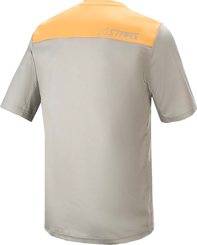 Alpinestars Drop 4.0 Short-Sleeve Gray Orange Jersey