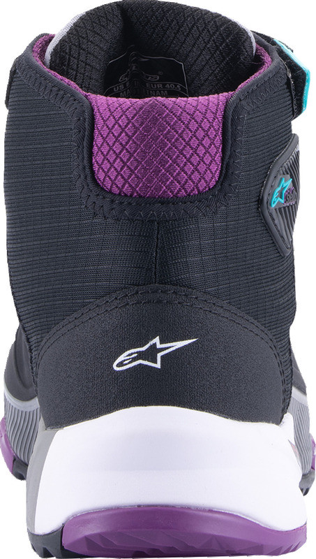 Alpinestars Stella CR-X Drystar Black Gray Teal Purple Shoes