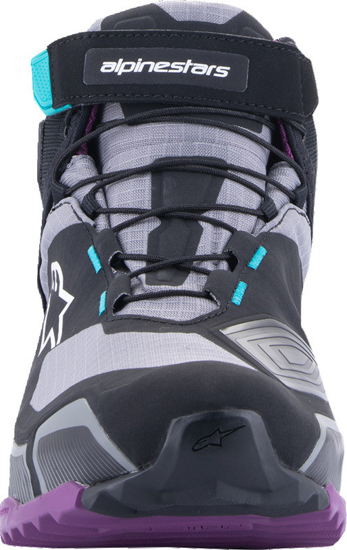 Alpinestars Stella CR-X Drystar Black Gray Teal Purple Shoes