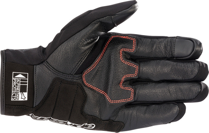 Alpinestars Honda SMX Z Drystar Black Bright Red Gloves