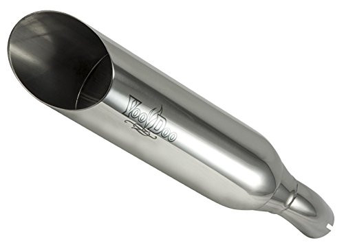 Voodoo Shorty Slip-On Exhaust Polished - VER3L5P