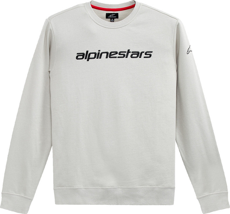 Alpinestars Linear Crew Silver Black Fleece