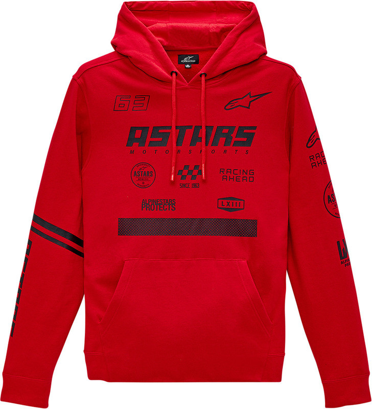 Alpinestars Multi Race Red Hoodie
