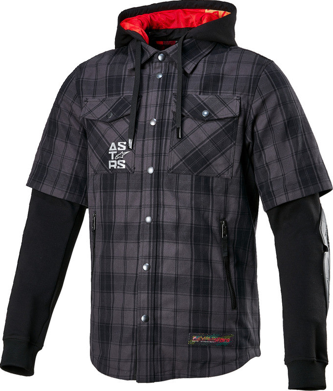 Alpinestars MSE Tartan Gray Black Jacket