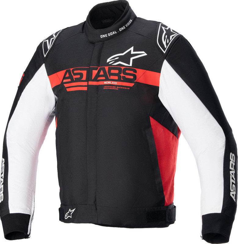 Alpinestars Monza Sport Black Red White Jacket - Speed Addicts
