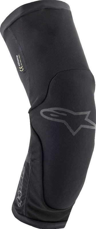 Alpinestars Paragon Plus Black Gray Knee Guards