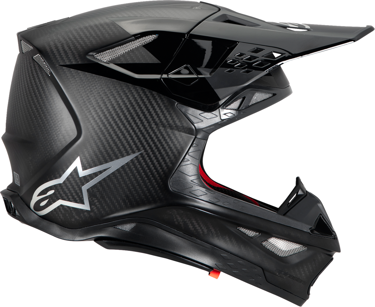Alpinestars Supertech M10 Fame MIPS Black Carbon Helmet