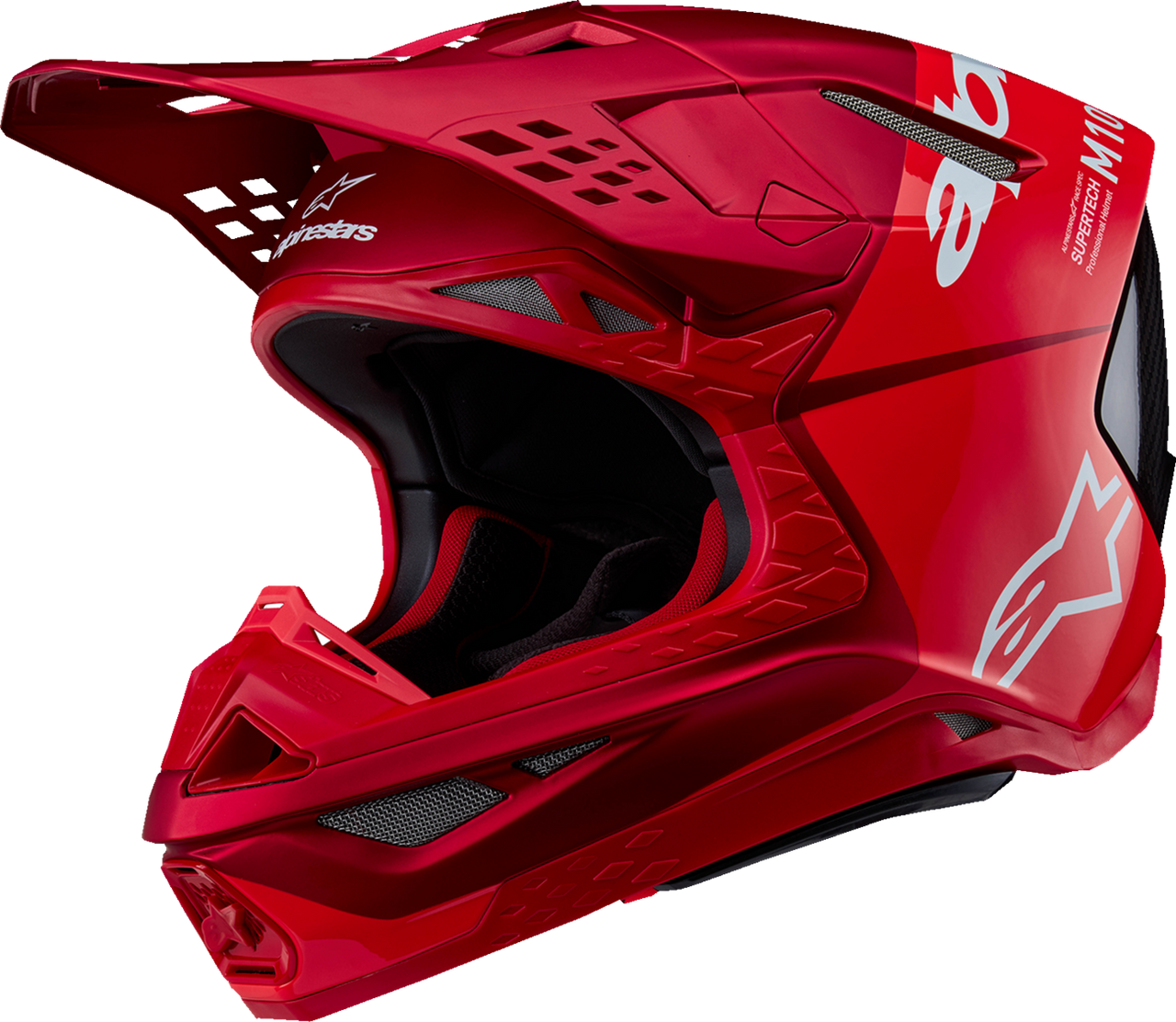 Alpinestars Supertech M10 Flood MIPS Red Fluo Helmet