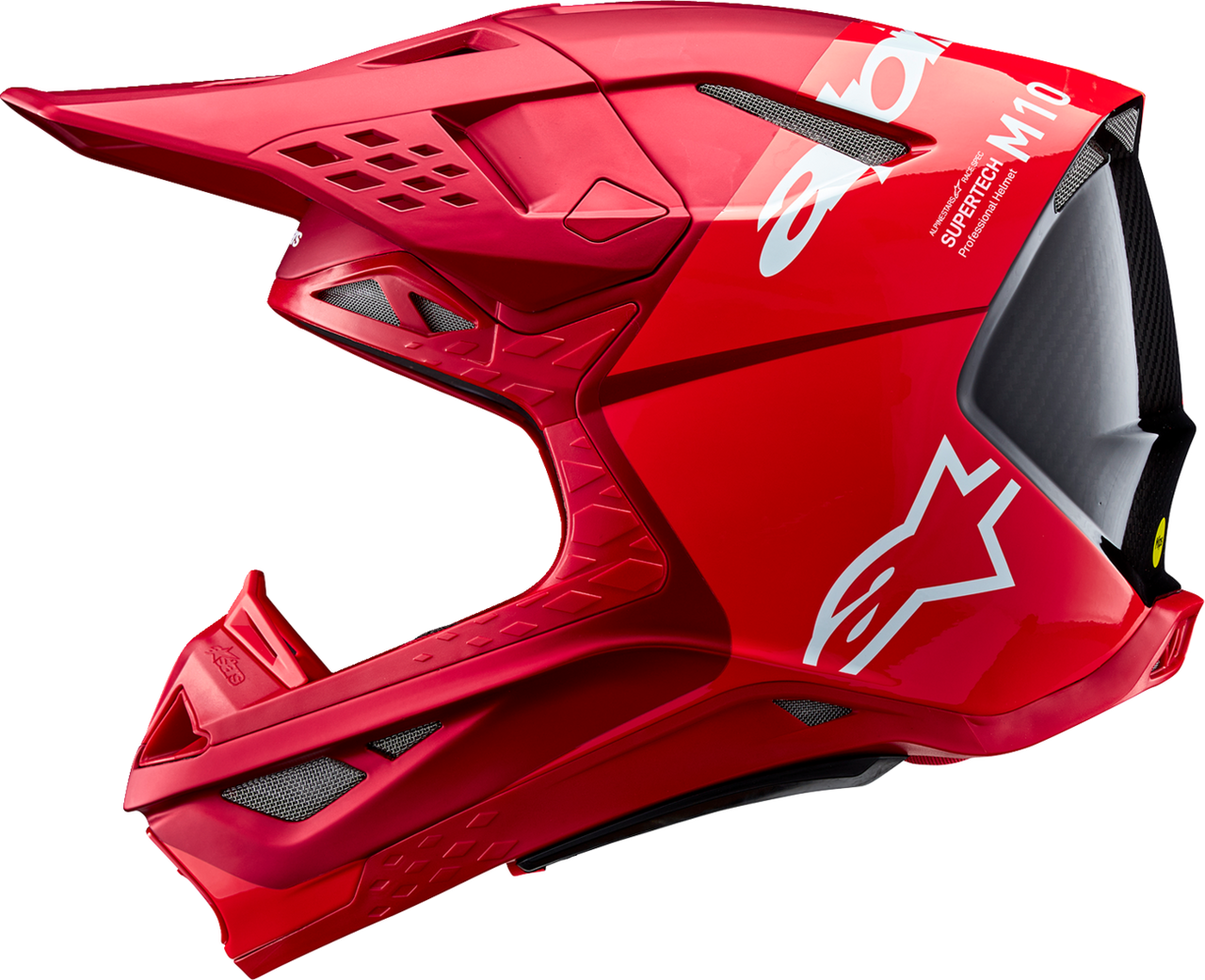 Alpinestars Supertech M10 Flood MIPS Red Fluo Helmet