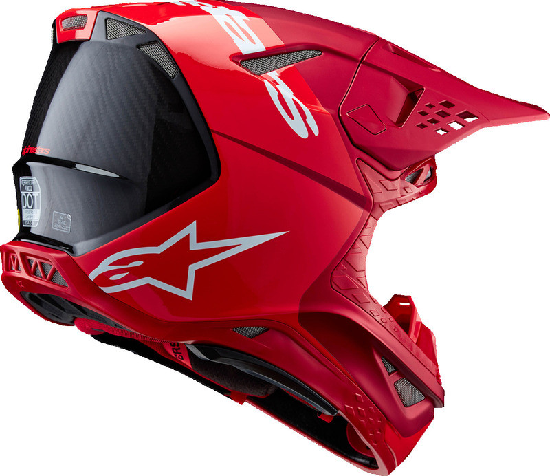 Alpinestars Supertech M10 Flood MIPS Red Fluo Helmet