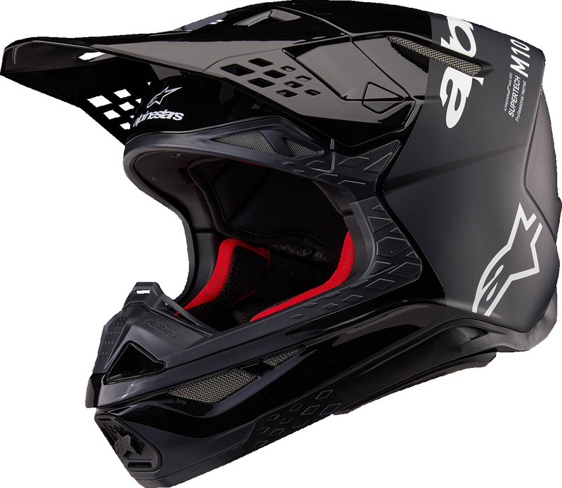 Alpinestars Supertech M10 Flood MIPS Black Dark Gray Helmet