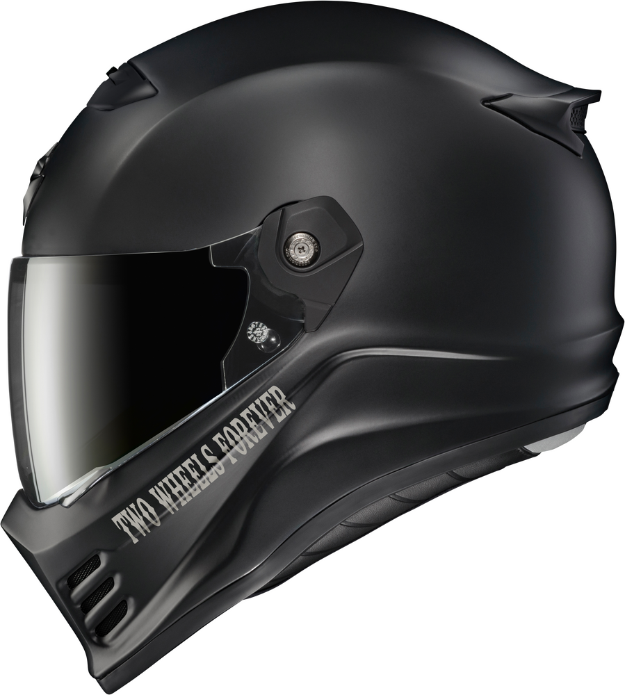 Scorpion EXO Covert FX Full Face Vtwin Visionary Matte Black Helmet