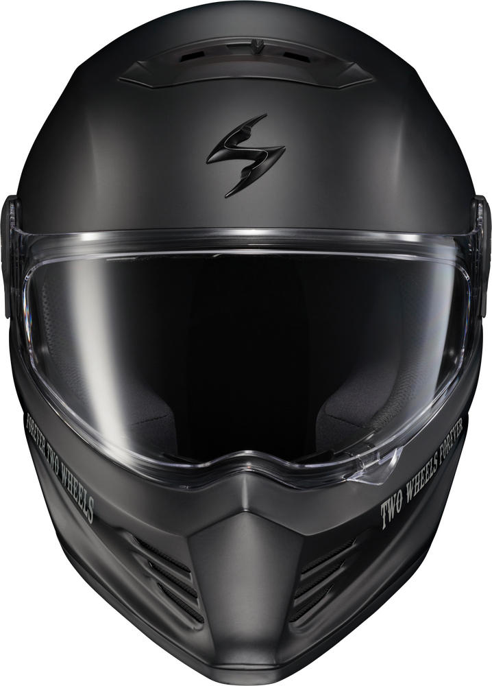 Scorpion EXO Covert FX Full Face Vtwin Visionary Matte Black Helmet