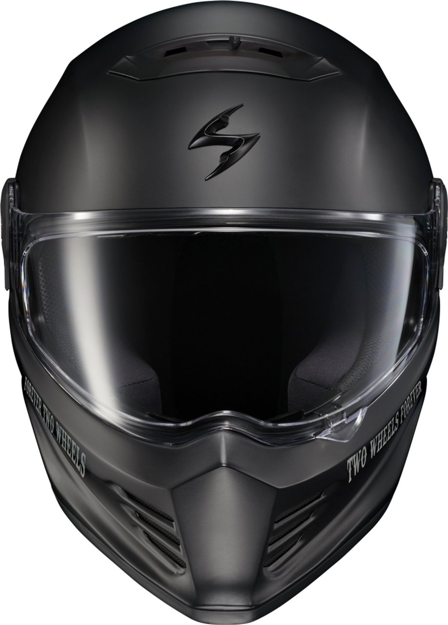 Scorpion EXO Covert FX Full Face Vtwin Visionary Matte Black Helmet