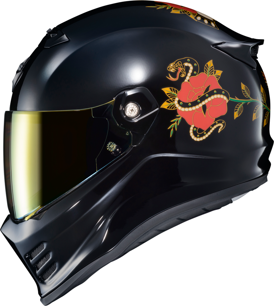 Scorpion EXO Covert FX Full Face The Litas Gloss Black Helmet