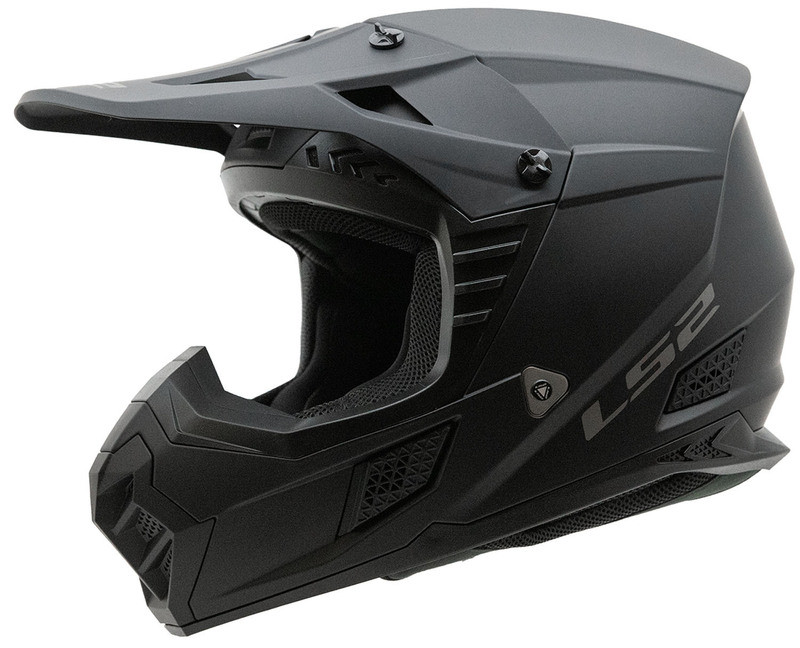 LS2 Coz Solid Matte Black Helmet