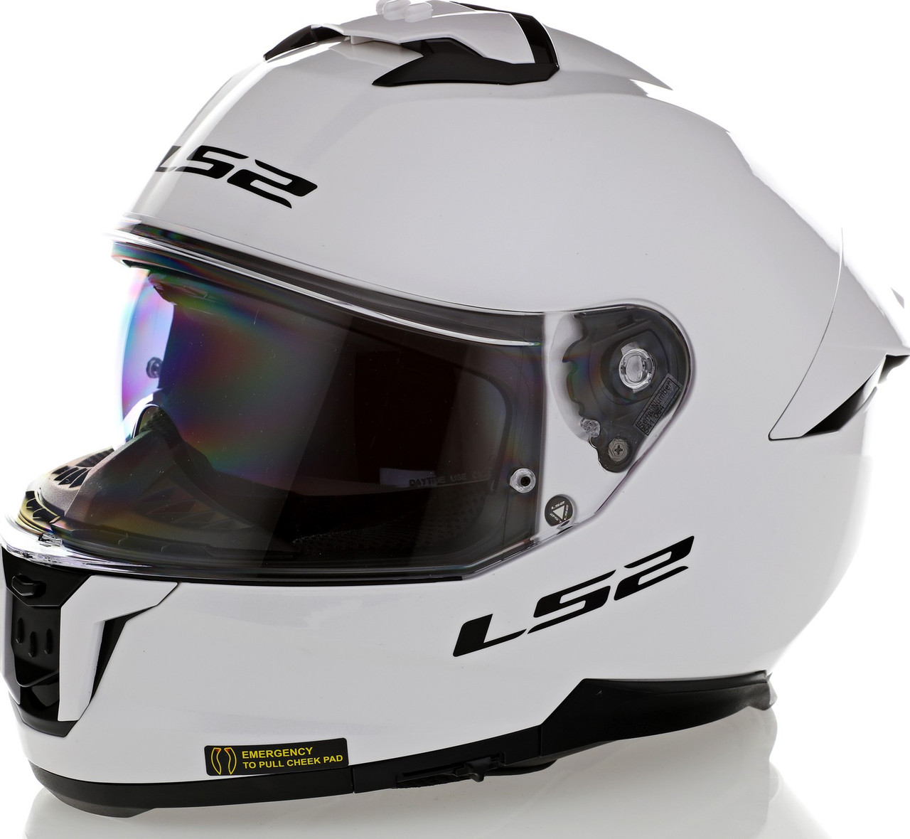 LS2 Stream II Gloss White Helmet - Speed Addicts