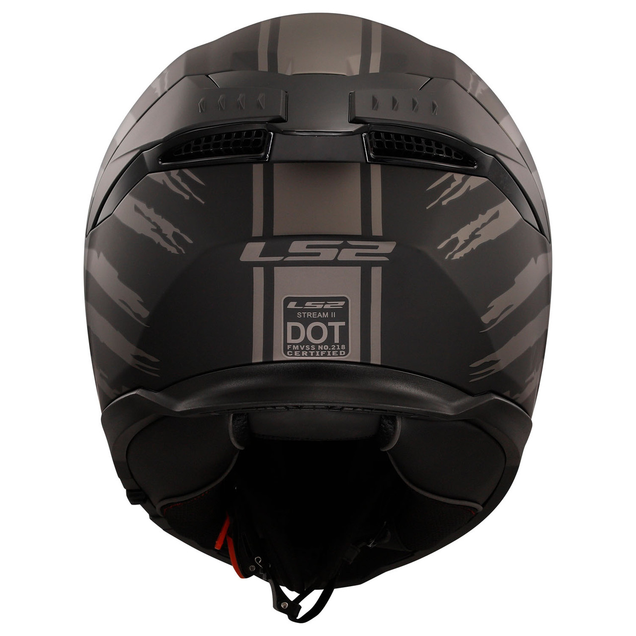 LS2 Stream II America Matte Gray Black Helmet