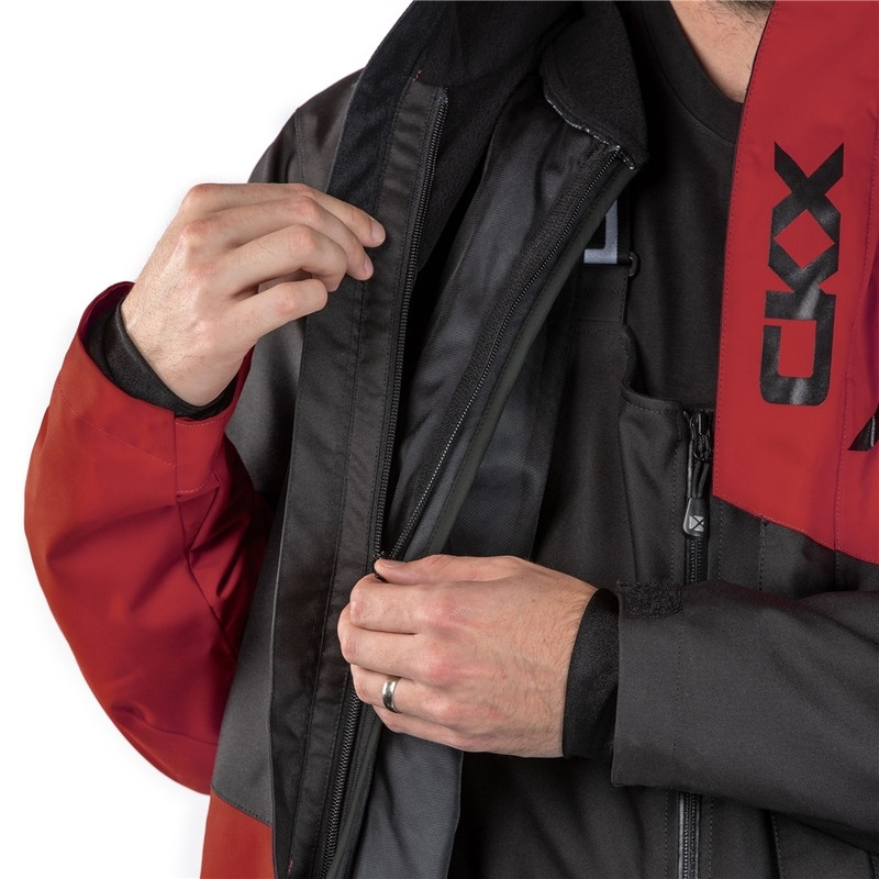 CKX Conquer Black Red Jacket