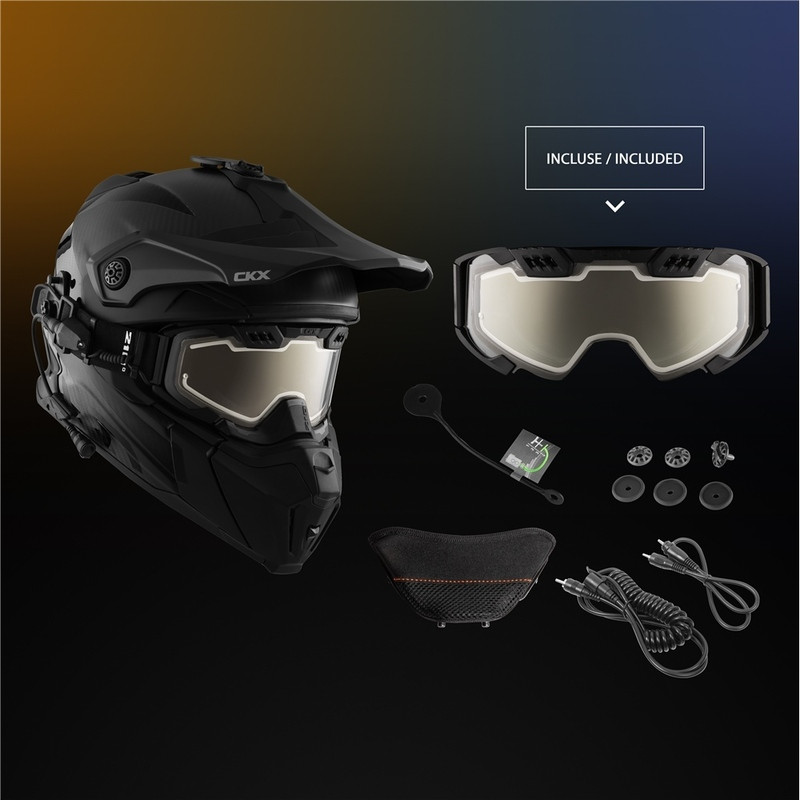 CKX Titan Electric Carbon Helmet Speed Addicts