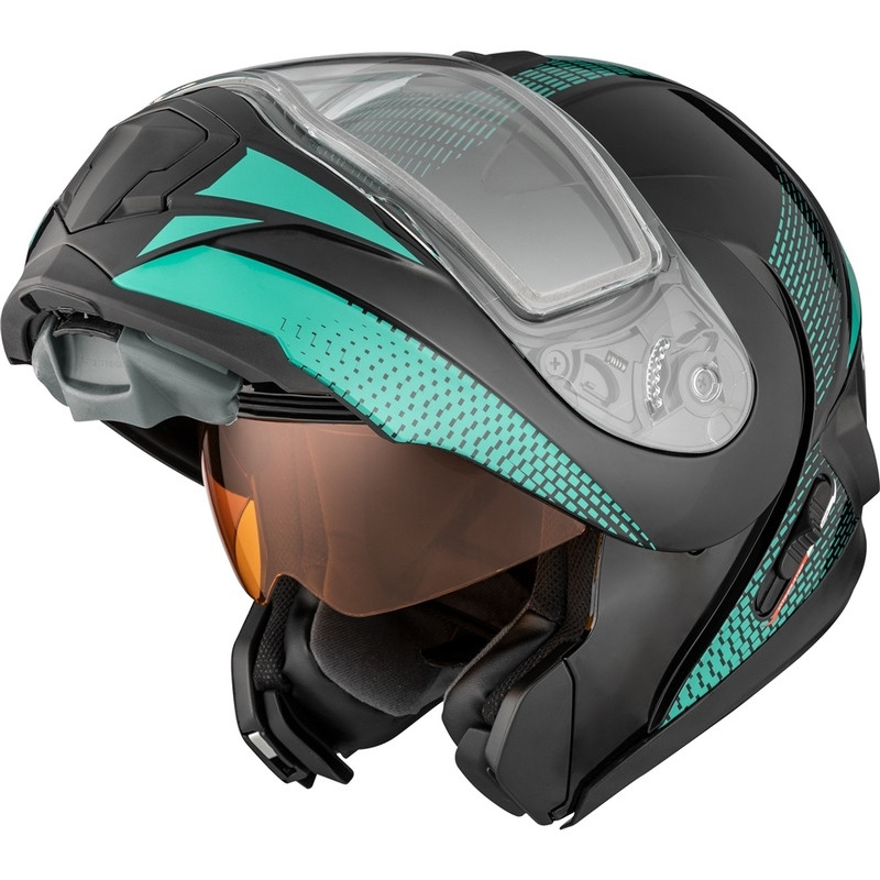 CKX Tranz 1.5 Ams Cyber Turquoise Glossy Helmet