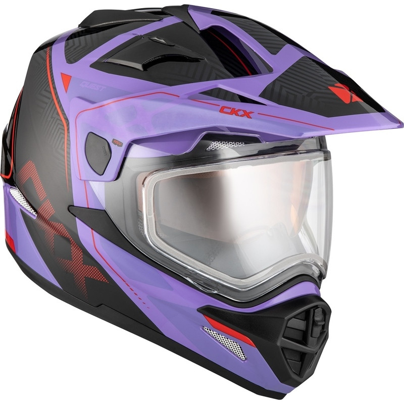 CKX Quest Rsv Gloom Gloss Purple Helmet