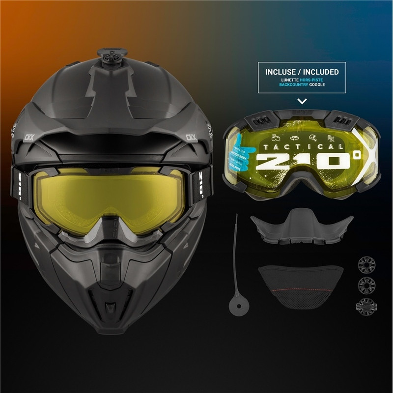 CKX Titan Matte Black Helmet